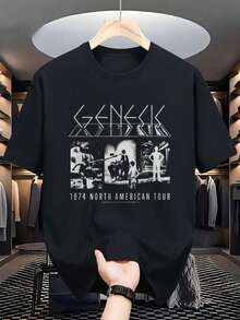 Men T-Shirts - Black - View 1