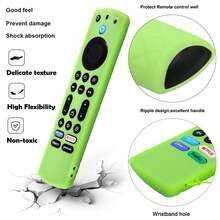 矽膠遙控器保護套 適用於 Fire TV Stick 4K Max/Insignia/Pioneer/Omni 系列 Fire TV Alexa 語音遙控器 強化版 - YMX4D-QB - 查看 2