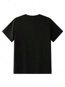 Camiseta de Hombre con Personaje de Dibujos Animados de Southern Park - Rápido Secado, Transpirable, Casual, Ideal para Deportes y Ropa casual, Conjunto de Franquicia Icónica, Lavable a Máquina, Cómoda con Cuello Redondo (Opciones de Múltiples Personajes) - Negro - Ver 2