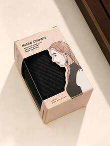 1件 3D列印防滑希賈布固定髮箍，透氣輕量頭巾固定器，易於佩戴 - 彩色 - 查看 9