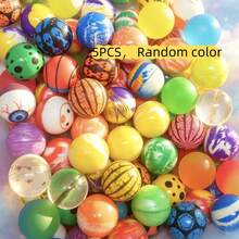 30mm High Elasticity Rubber Balls Bulk Pack, Multi-Color Assorted, Super Bouncy, Suitable For Party Favors, Vending Machine Refills, Carnival Prizes - Random - View 12