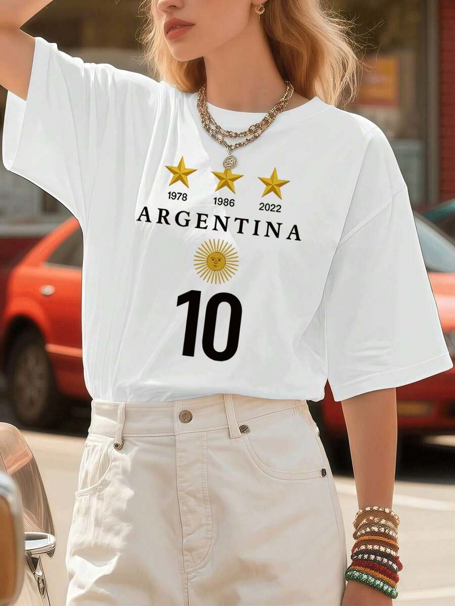 Women T-Shirts - White - View 1