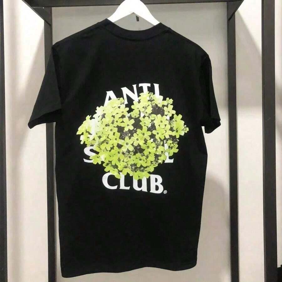 Classic1pc Camiseta informal de algodón con cuello redondo para mujer Camiseta deportiva para mujer Camiseta para hombre Camisetas para parejas Regalo de San Valentín Regalo de cumpleaños Regalo de Navidad Camiseta unisex Apta para todas las estaciones,Con el motivo ClubSummer Tee - Negro 17 - Ver 1