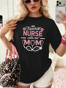Women T-Shirts - Black - View 1