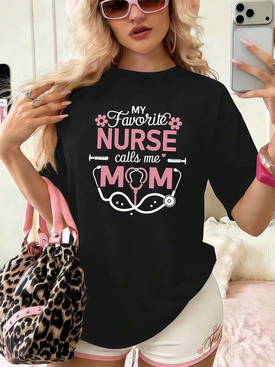 Women T-Shirts - Black - View 1
