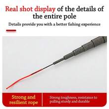 Ultralight Telescopic Fishing Rod Stream Lake Hand Pole Carp Feeder Portable Fishing Rods Tackle - Multicolor - View 8