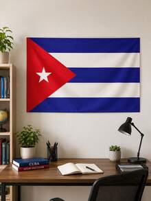 1pc Customized National Flag 90 X 150 Cm - Single-Sided Printed Flag, Lightweight Polyester Material With Brass Grommets, Suitable For Outdoor And Indoor Decoration For Parties, Independence Day, Cultural Events And Home Display - National Flag - View 3
