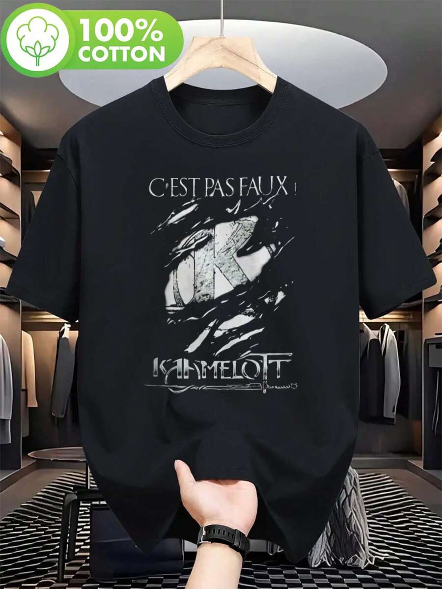 Men T-Shirts - Black - View 1
