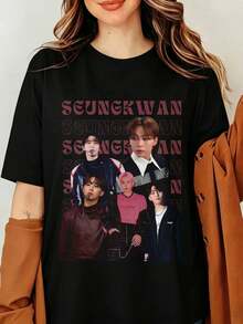 Women T-Shirts - Black - View 6