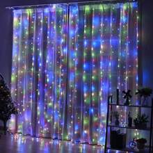 1pc USB Plug-In LED Curtain Lights For Holiday Decoration, Suitable For Wedding Party And Engagement Fairy Tale Theme Decor - USB Curtain Light - View 6