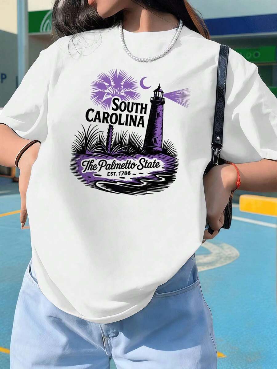 Women T-Shirts - White - View 1