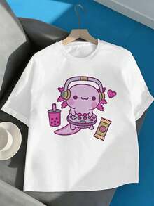 Women T-Shirts - White - View 2