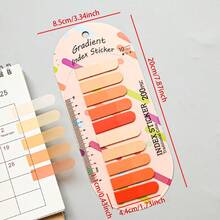 1包/200张。椭圆形透明彩色标签索引贴纸。方便学生、办公人员使用，可用于标记。 - 均碼 - 查看 19