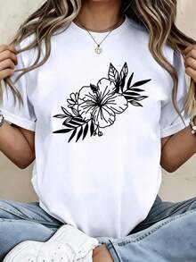 Women T-Shirts - Weiss - View 1