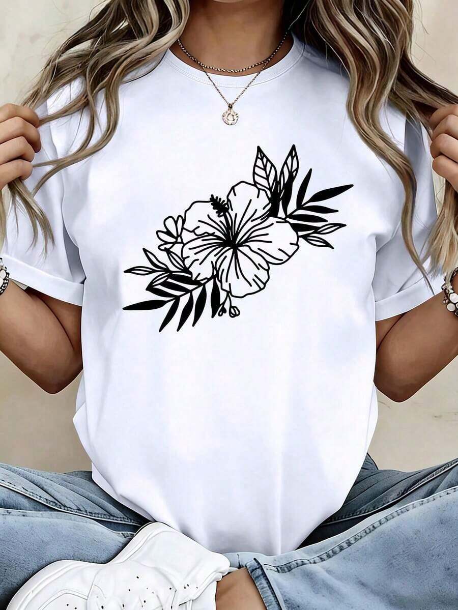 Women T-Shirts - Weiss - View 1