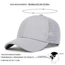 1pc Men's Solid Color Truck Driver Cap, Casual Baseball Hat, Street Fashion Outdoor Sun Protection, Suitable For Spring, Autumn Travel, Beach Holiday - Multicolor - View 2