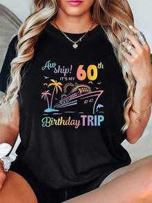 Women T-Shirts - Black - View 7