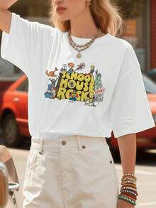 Women T-Shirts - White - View 1