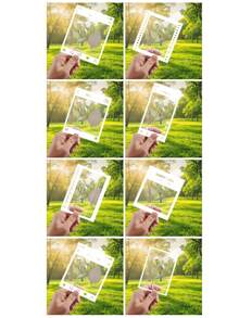 Pressed Flower Bookmark DIY Kit, Transparent Plant Specimen Stickers, Suitable As Gifts For Valentine's Day, Mother's Day, Children's Day - Multicolor - View 6