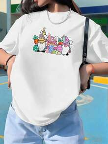 Women T-Shirts - White - View 1