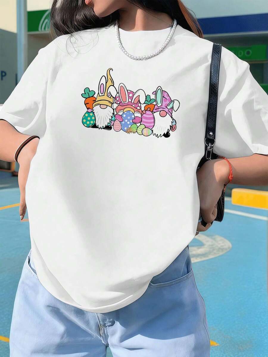 Women T-Shirts - White - View 1
