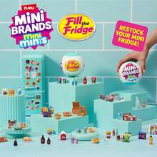 ZURU Mini Brands Fill The Fridge Mini Minis Series 1 Mystery Capsule, Collectible Miniature Toy With Mini Food Replicas, 80+ Minis To Collect, Gift For Kids, Teens & Collectors (Random Style) - Multicolor - View 2