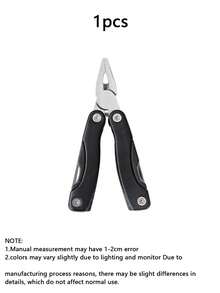 13-In-1 Multifunctional Folding Pocket Tool, Portable Stainless Steel Small Multipurpose Pliers With Screwdriver And Bottle Opener, Repair Accessories For Outdoor Camping, Hiking, Fishing, Survival, Travel, Emergency, Home Repair, Men, Dad, Husband, Backpack, Adventure Gear, Compact Foldable For Daily Use - Multicolor - View 11