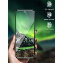 4 Stück Hochauflösender gehärteter Glas Bildschirmschutz für Galaxy S25, S24, S23 FE, A03, A04, A05, A06, A07, A13, A14, A15, A16, A17, A23, A24, A25, A26, A27, A34, A35, A36, A37, A54, A55, A56, A57, einfache Installation, kratzfest, kompatibel mit Handyhüllen, hochklare Transparenz - Transparent - Übersicht 4