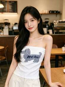 Women Tops - White - View 1