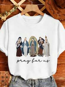 Women T-Shirts - White - View 2