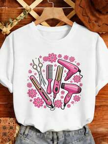 Women T-Shirts - White - View 2