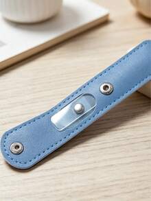 Bộ dũa móng tay 6 món/2 món, gồm hộp đựng bằng da và dũa móng tay trong suốt; Bộ dũa móng tay mini bao gồm một miếng đánh bóng bằng thủy tinh để làm sáng móng, cùng với một dũa móng tay pha lê để trang trí móng; Dụng cụ đa năng trong suốt - Nhiều màu - Xem 3