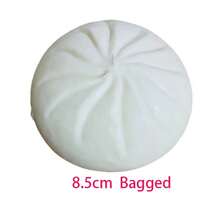Colorful Xiao Long Bao Shaped Slow Rebound Squeeze Toy, Realistic Food Design, Stress Relief Hand And Desk Toy, Suitable For Anxiety Relief, Office Relaxation And Home Decor, Best Gift For Family And Friends (Random Color) Game And Party Toy, Suitable As Gift Or Party Favor - A - View 9