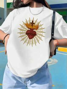 Women T-Shirts - White - View 1