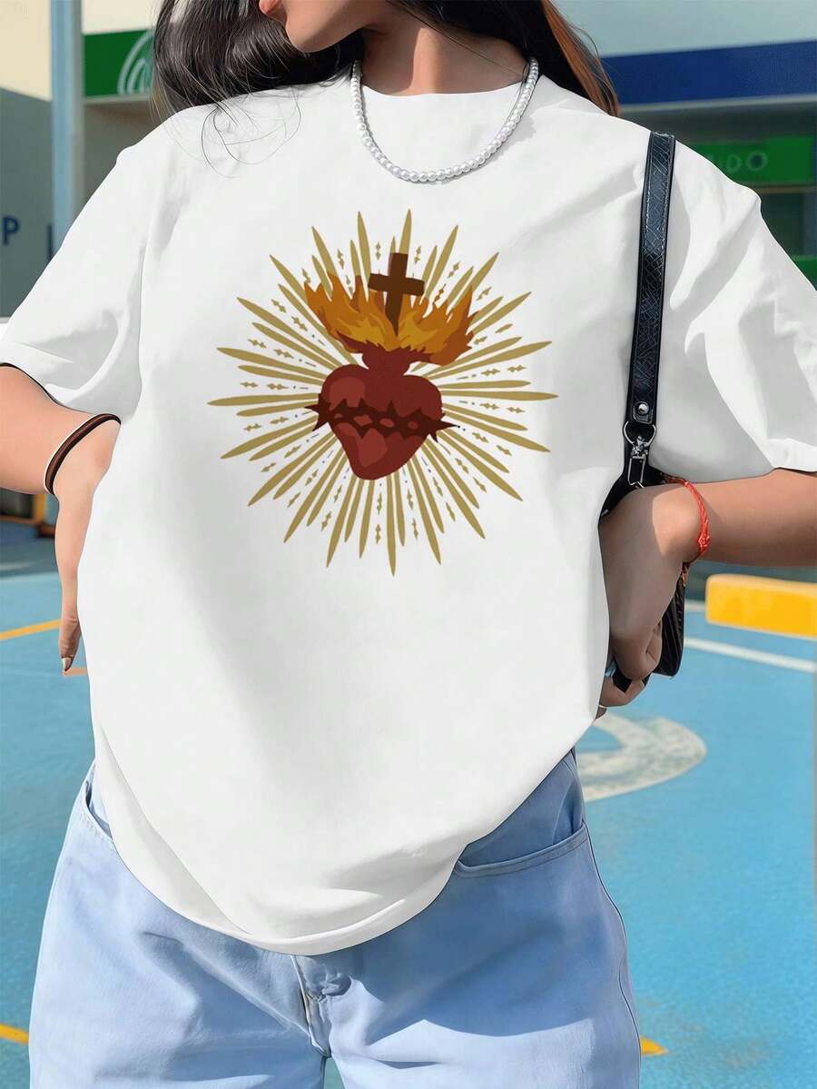 Women T-Shirts - White - View 1