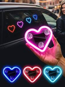 心形太陽能裝飾燈 LED 感應燈 USB 充電氛圍燈 車用露營旅行燈 太陽能供電 可充電 5 種燈光模式 女性汽車配件 婚禮裝飾 派對聚會裝飾 家居裝飾 適用於駕駛 騎行 旅行 戶外 露營 送給朋友的最佳禮物 婚禮 畢業季 返校季 - 心形 - 查看 10