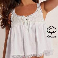 Women Tank Tops & Camis - White - View 5