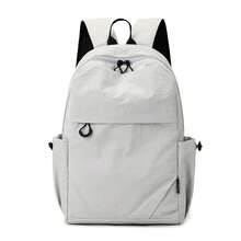 Ba lô nylon kiểu dáng thường ngày, nhẹ, dung tích lớn, túi đeo vai unisex dành cho sinh viên đại học, sinh viên, đi du lịch ngoài trời. - Nhiều kiểu dáng - Xem 7