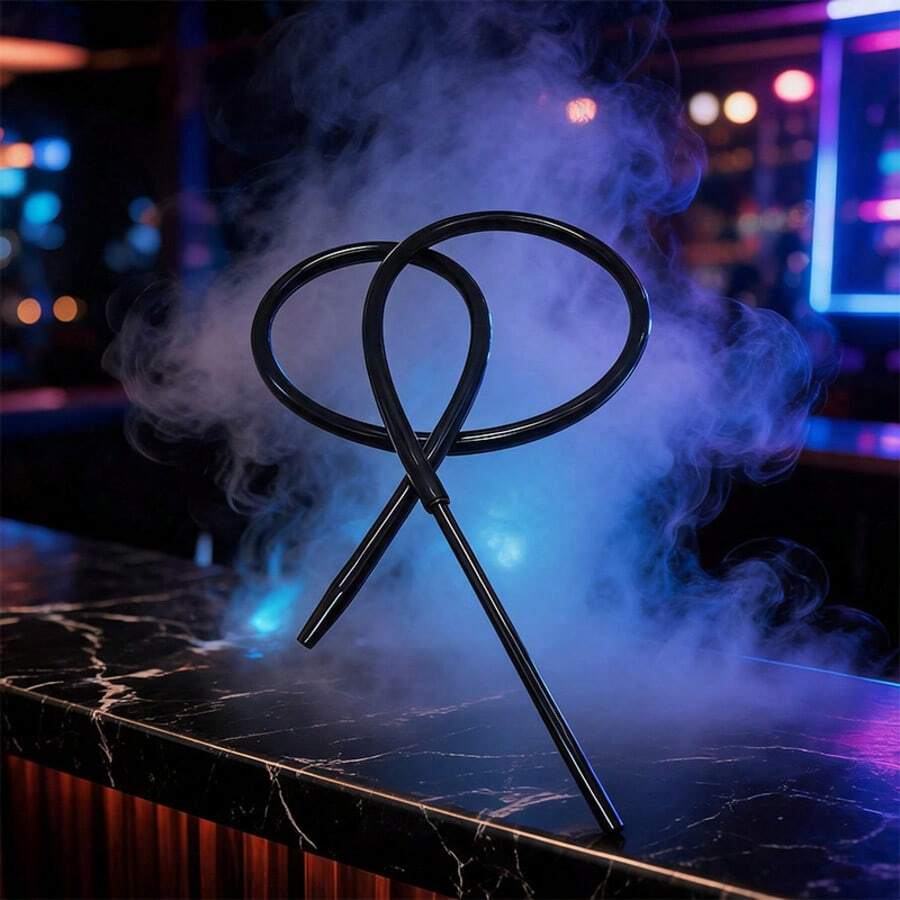 1pc Aluminum Handle Hookah Tube, Universal Size, Suitable For Hookah Bags - one-size - View 1
