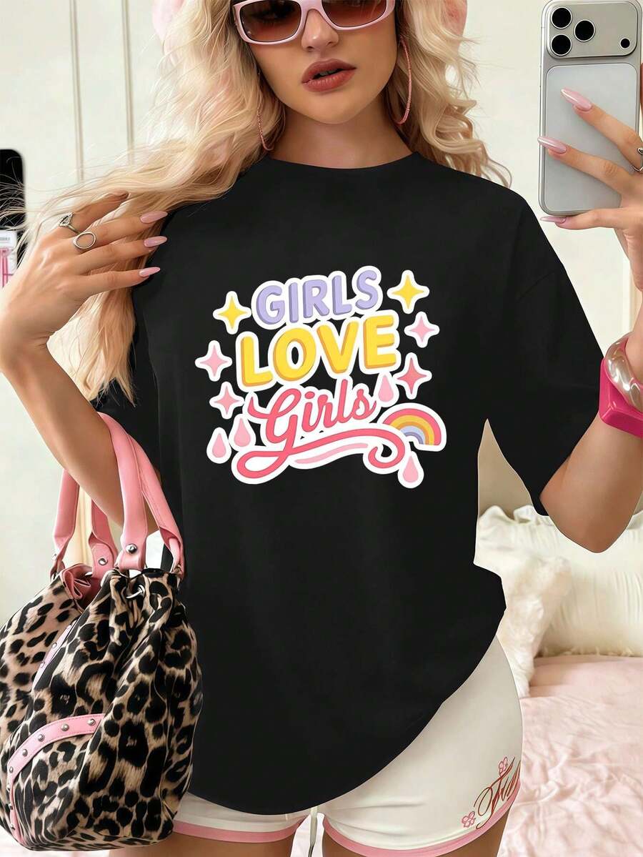 Women T-Shirts - Black - View 1