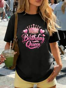 Women T-Shirts - Black - View 1