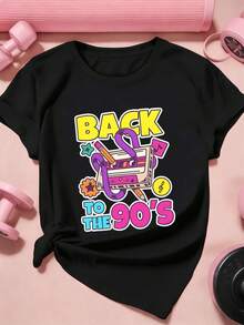 Women T-Shirts - Black - View 2