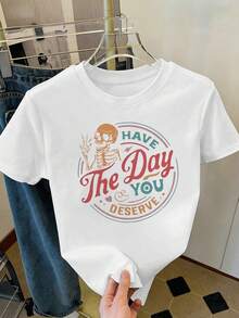 Women T-Shirts - White - View 2