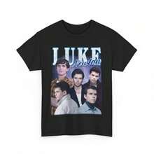 Luke Newton Vintage Pirate T-Shirt, Luke Newton Vintage Pirate Sweatshirt, Luke Newton Shirt, 100% Cotton Unisex T-Shirt - Premium Casual Comfortable Fit - 黑色 - 查看 1