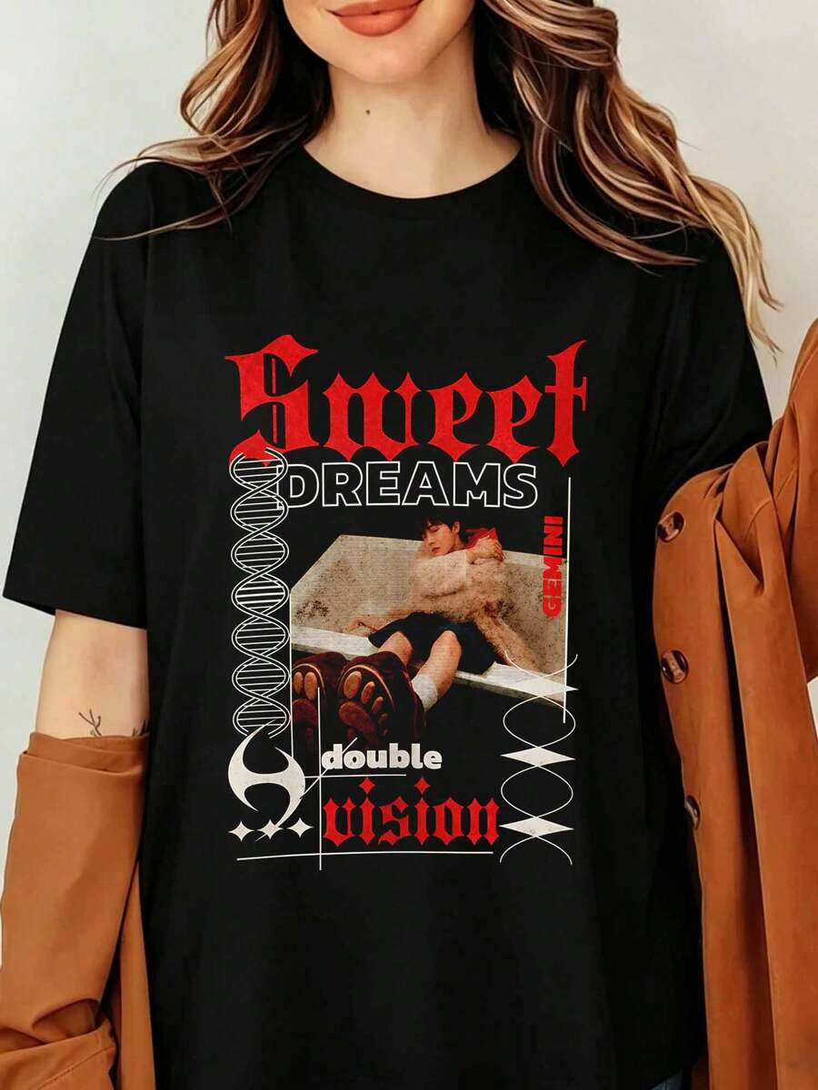 Women T-Shirts - Black - View 1