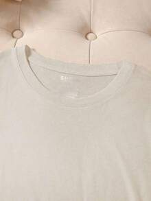 Camisetas  Mujer de  De Manga Corta Con Estampado De Un oso genial - Albaricoque - Ver 4