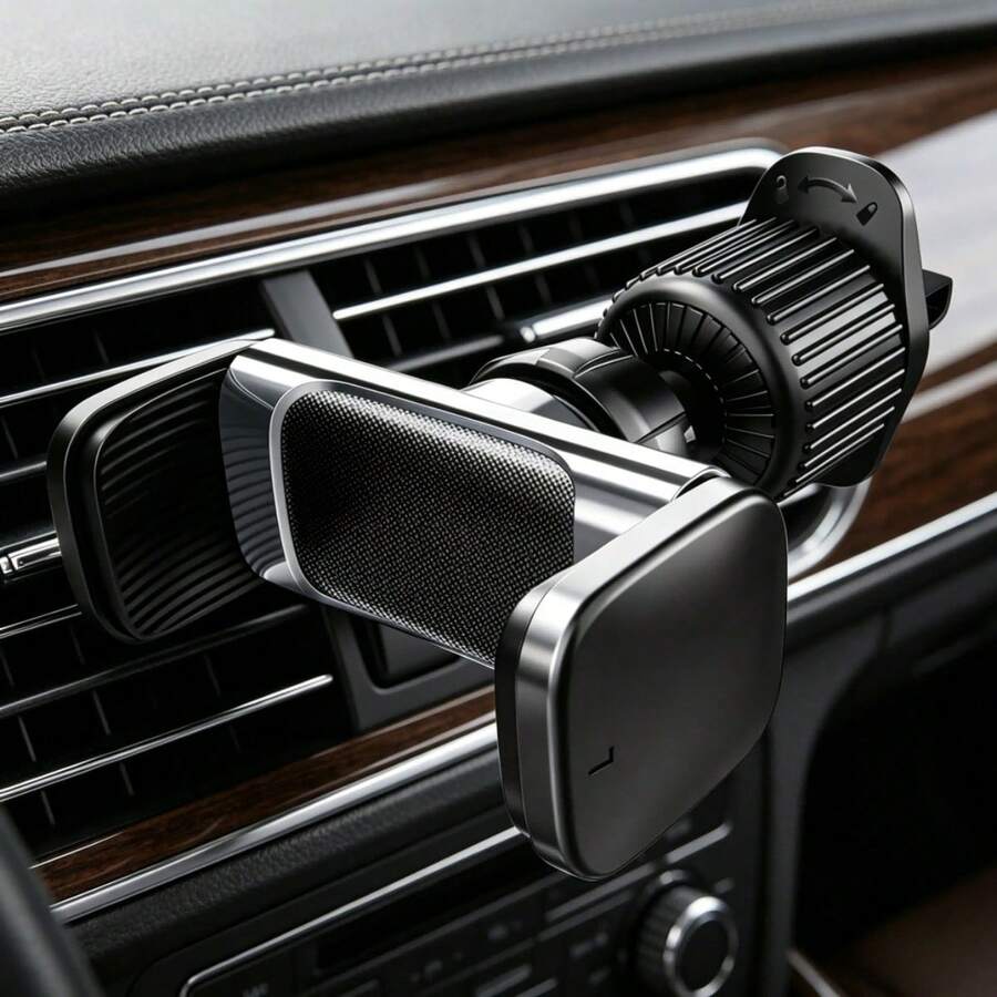 Giá đỡ điện thoại gắn khe gió ô tô đa năng, giá đỡ xoay có khóa được nâng cấp, giá đỡ ổn định chống rung, giá đỡ chịu lực có thể điều chỉnh 360° cho điện thoại từ 4.7-7 inch, phụ kiện cần thiết cho định vị ô tô và những chuyến đi đường dài.