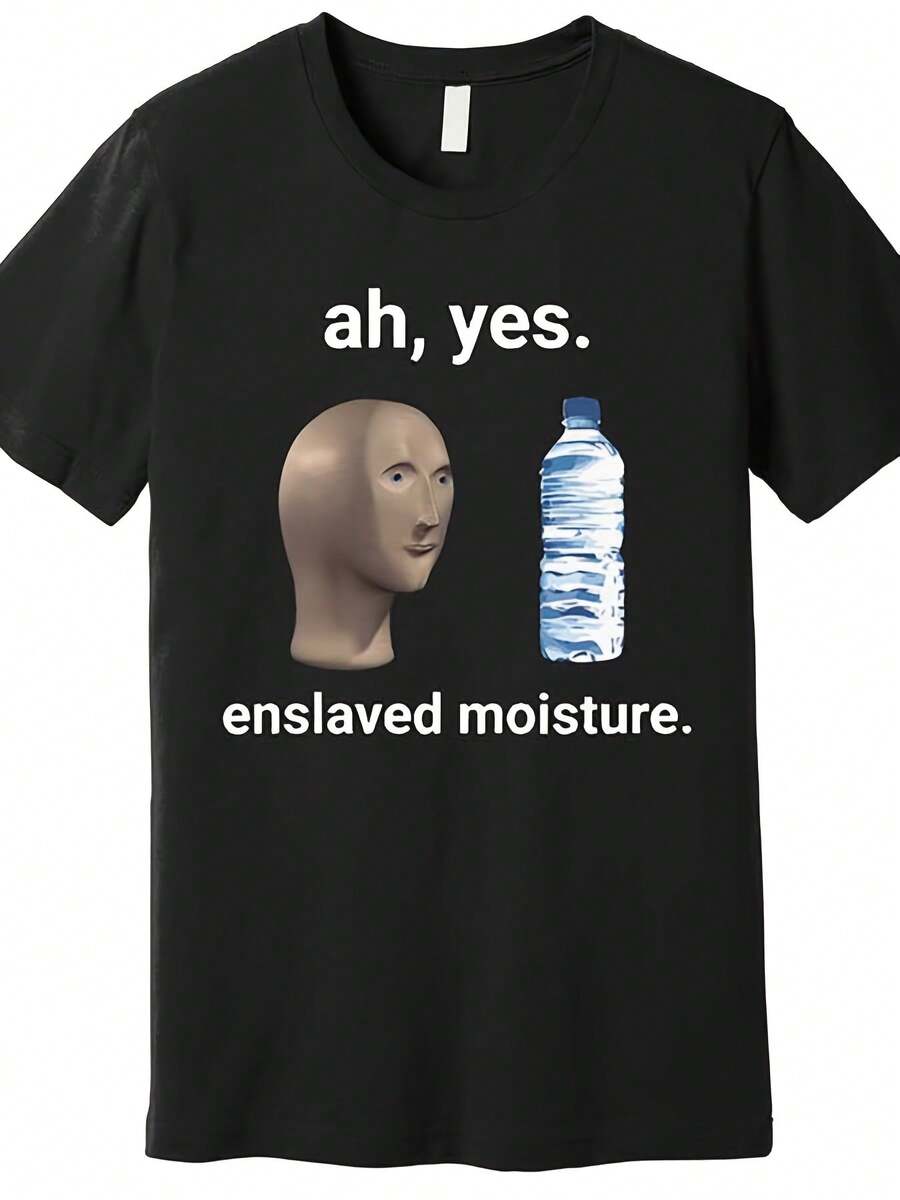 Men T-Shirts - Black - View 1