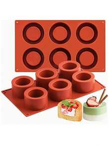 1 buah Cetakan Kue Silikon, Baki Es Batu, Desain Timbul, Cocok untuk Puding, Kue, Sabun, Lilin, dan Roti - Cetakan Kue dan DIY Anti Lengket Serbaguna, Ideal untuk Makanan Penutup Kreatif, Cetakan Kue Silikon, Makanan Lezat Buatan Rumah, Pola Timbul, Mudah Dilepas dari Cetakan - MultiWarna - View 4