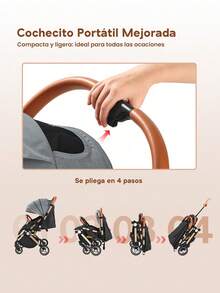 Baby Strollers - Grey - View 6